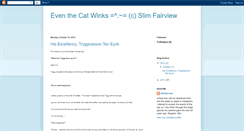 Desktop Screenshot of eventhecatwinks.blogspot.com