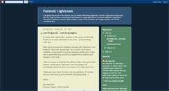 Desktop Screenshot of forensiclightroom.blogspot.com