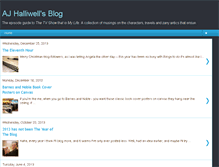 Tablet Screenshot of ajhalliwell.blogspot.com