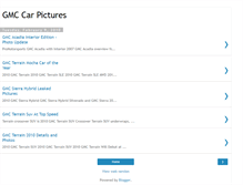 Tablet Screenshot of gmccarpictures.blogspot.com