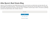 Tablet Screenshot of mikebyron.blogspot.com