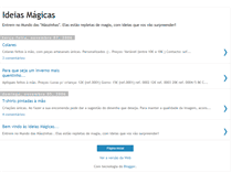Tablet Screenshot of ideiasmagicas.blogspot.com