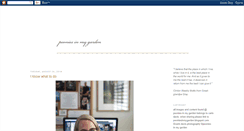 Desktop Screenshot of peoniesinmygarden.blogspot.com