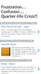 Mobile Screenshot of frustrations-quarterlifecrisis.blogspot.com