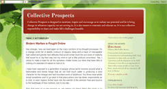 Desktop Screenshot of collectiveprospects.blogspot.com