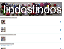 Tablet Screenshot of lindoslindos.blogspot.com