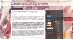 Desktop Screenshot of lamaravillosacocinaperuana.blogspot.com