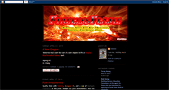 Desktop Screenshot of firelessflame.blogspot.com