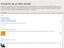 Tablet Screenshot of cronache-da.blogspot.com