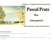 Tablet Screenshot of pascalpratzcantogeneral.blogspot.com