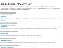 Tablet Screenshot of cadwalladerpropertylaw.blogspot.com