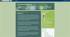 Desktop Screenshot of barrettsjourney.blogspot.com