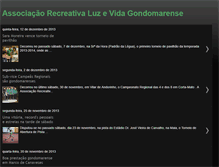 Tablet Screenshot of luzvidagondomarense.blogspot.com