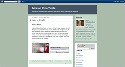 Desktop Screenshot of goresanyuyun.blogspot.com