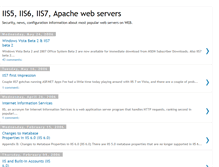 Tablet Screenshot of iis6-web.blogspot.com