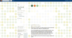 Desktop Screenshot of facebookkullan.blogspot.com