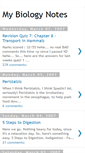 Mobile Screenshot of mybiologynotes.blogspot.com