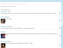 Tablet Screenshot of airtelsupersingers.blogspot.com