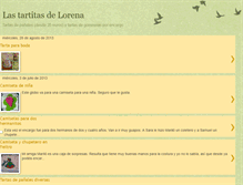 Tablet Screenshot of lastartitasdelorena.blogspot.com