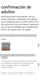 Mobile Screenshot of confirmaciondeadultos.blogspot.com