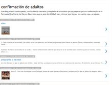 Tablet Screenshot of confirmaciondeadultos.blogspot.com