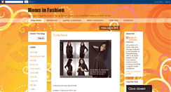 Desktop Screenshot of momsinfashion.blogspot.com