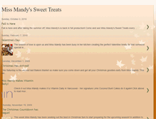 Tablet Screenshot of missmandystreats.blogspot.com