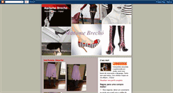 Desktop Screenshot of madamebrechos.blogspot.com