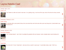 Tablet Screenshot of layneandnatalie.blogspot.com