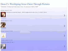 Tablet Screenshot of denaesworshipthroughpics.blogspot.com