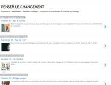 Tablet Screenshot of penserlechangement.blogspot.com
