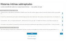 Tablet Screenshot of historiasintimassubtropicales.blogspot.com