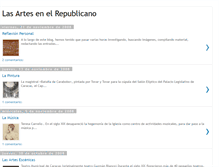 Tablet Screenshot of lasartesenelrepublicano.blogspot.com