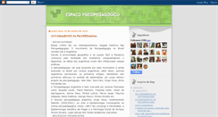 Desktop Screenshot of espaopsicopedagogico.blogspot.com