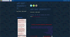 Desktop Screenshot of mekedesindiskos.blogspot.com