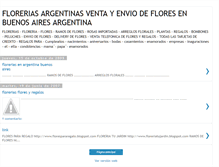 Tablet Screenshot of florerias-argentinas.blogspot.com