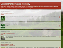 Tablet Screenshot of centralpaforest.blogspot.com