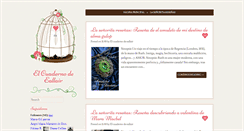 Desktop Screenshot of elcuadernodeeallair.blogspot.com