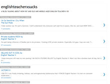 Tablet Screenshot of englishteacherxsucks.blogspot.com