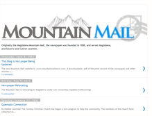 Tablet Screenshot of mountainmail.blogspot.com