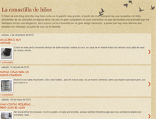 Tablet Screenshot of lacanastilladehilos.blogspot.com