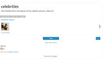 Tablet Screenshot of hotandhotcelebs.blogspot.com