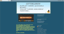 Desktop Screenshot of gittiklerimden.blogspot.com