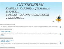 Tablet Screenshot of gittiklerimden.blogspot.com