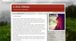 Desktop Screenshot of jecaurbana.blogspot.com