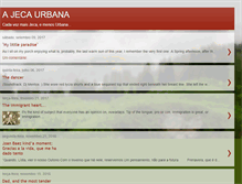Tablet Screenshot of jecaurbana.blogspot.com