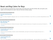 Tablet Screenshot of beastandbugcakes.blogspot.com