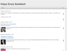 Tablet Screenshot of enjoyeverysandwich.blogspot.com