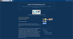 Desktop Screenshot of institutmargalet.blogspot.com