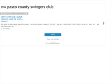 Tablet Screenshot of nwpascocountyswingersclub.blogspot.com